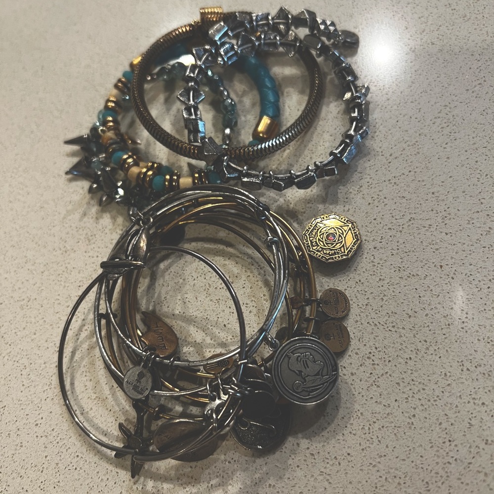 Alex and ani bracelets- 11 bracelets total